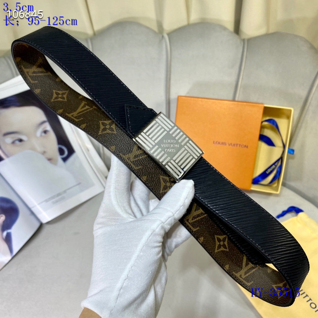 LV Belts 3.5 cm Width 087